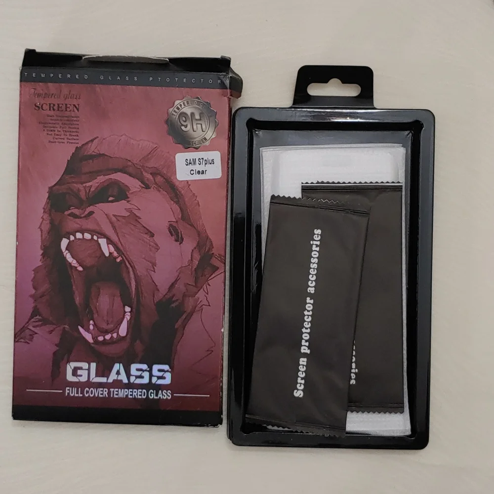 Tempered Glass Screen Protector For Samsung S7 plus NWB